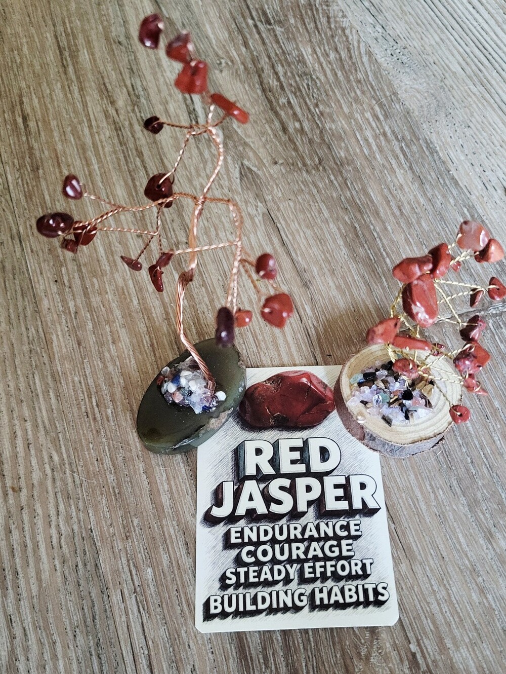 ✨ Red Jasper Crystal Tree Bundle ✨